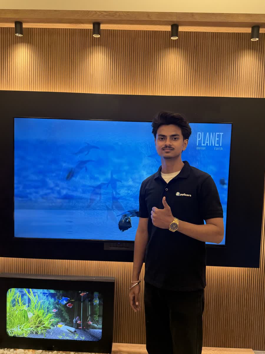 An Applicare team member at our Amritsar office
